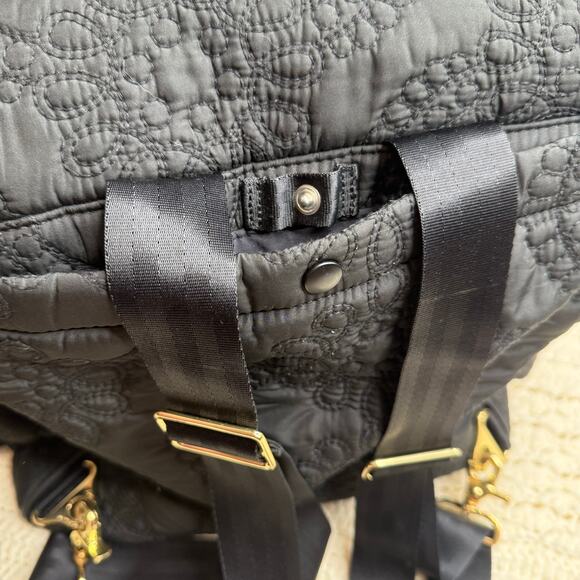 PETUNIA PICKLE BOTTOM Central Park North Boxy Backpack Black - Picture 12 of 16